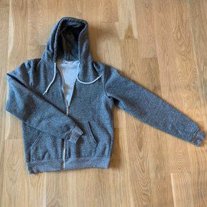 American Apparel Heather Grey Zip Up